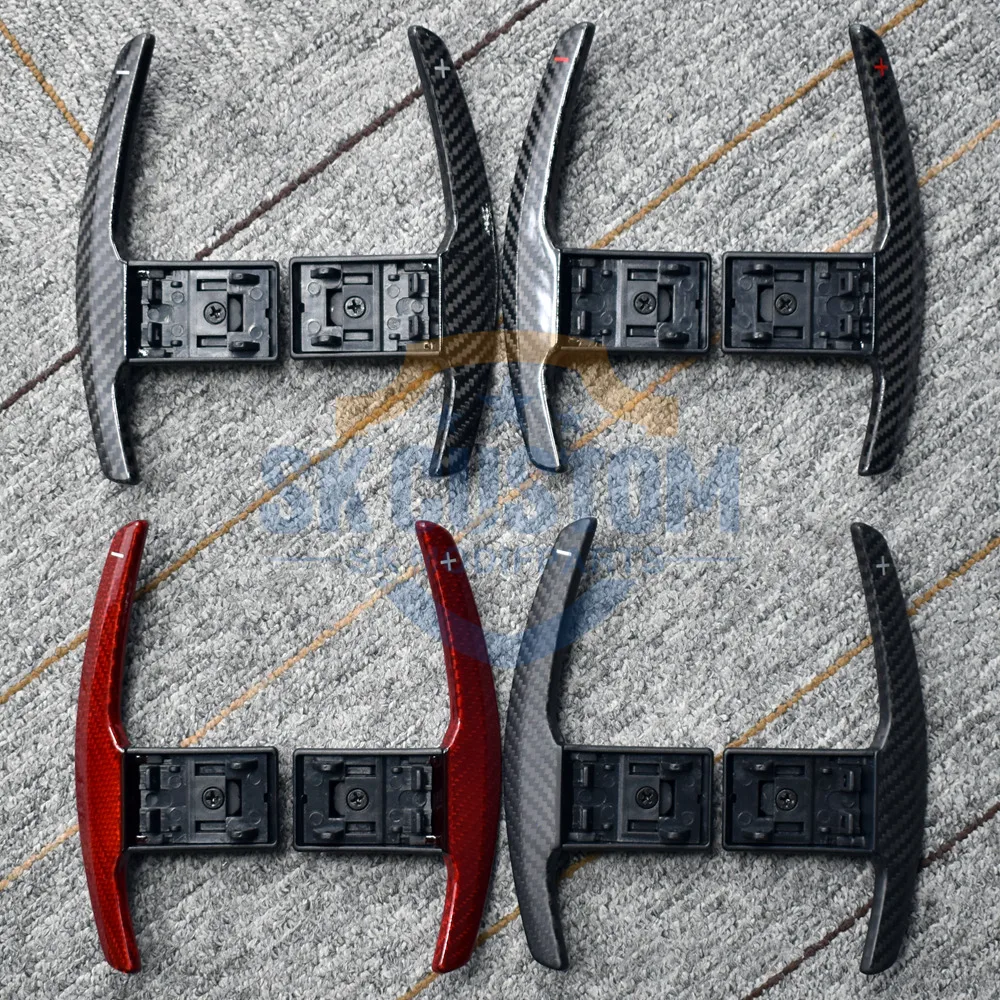 SK CUSTOM คาร์บอนไฟเบอร์พวงมาลัย Paddle Shifters สําหรับ BMW F36 F21 F22 F32 F30 F02 F80 F11 F06 F20 F23 F10 F12 F26 F15 M3 M4