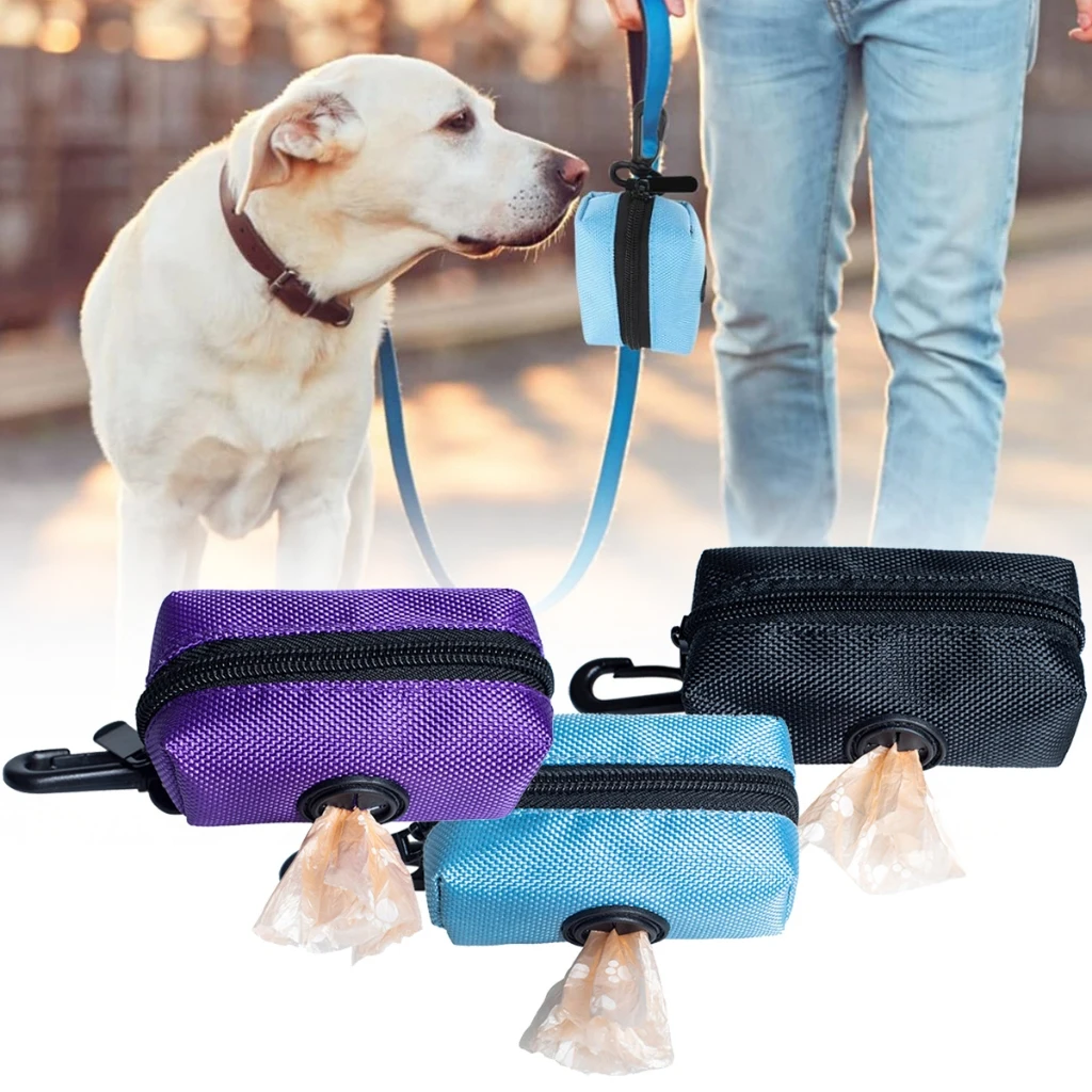 

Newest Abstract Designer Print Design Pet Poop Bag Holder Dispenser Without Poop Bag Leashes Can Attached With Any Dog Leashes