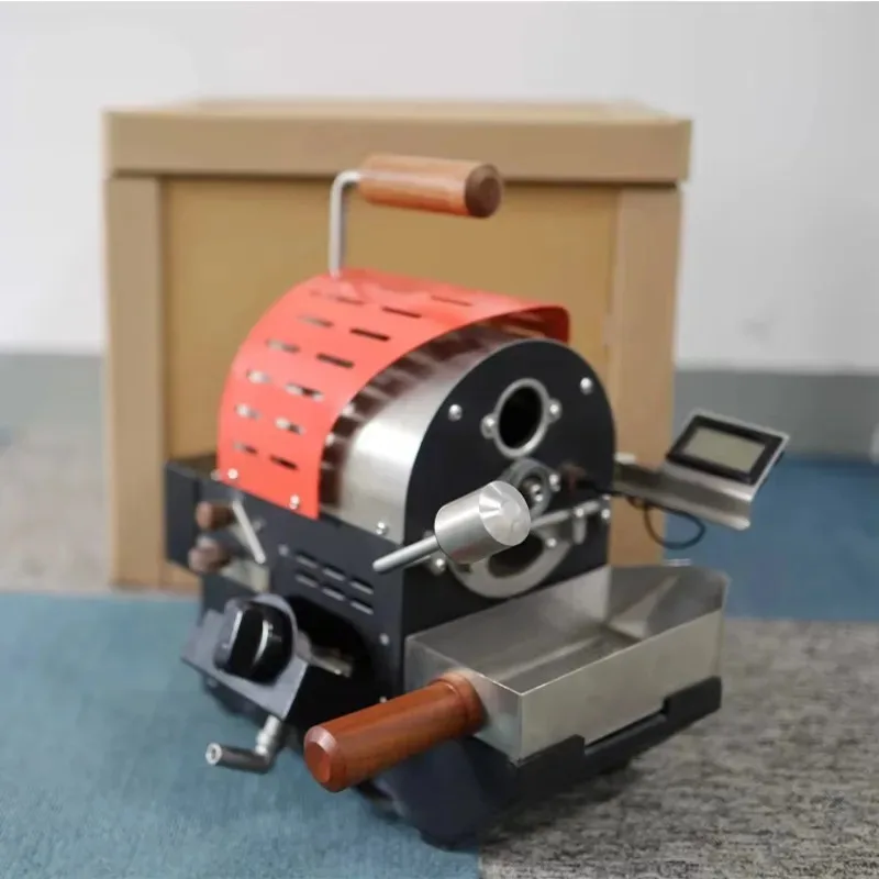 Mini Coffee Roaster Machine for Home Temperature Control Hot Air Bean Roasting Sample 50g 100g Tostadoras De Cafe view 3