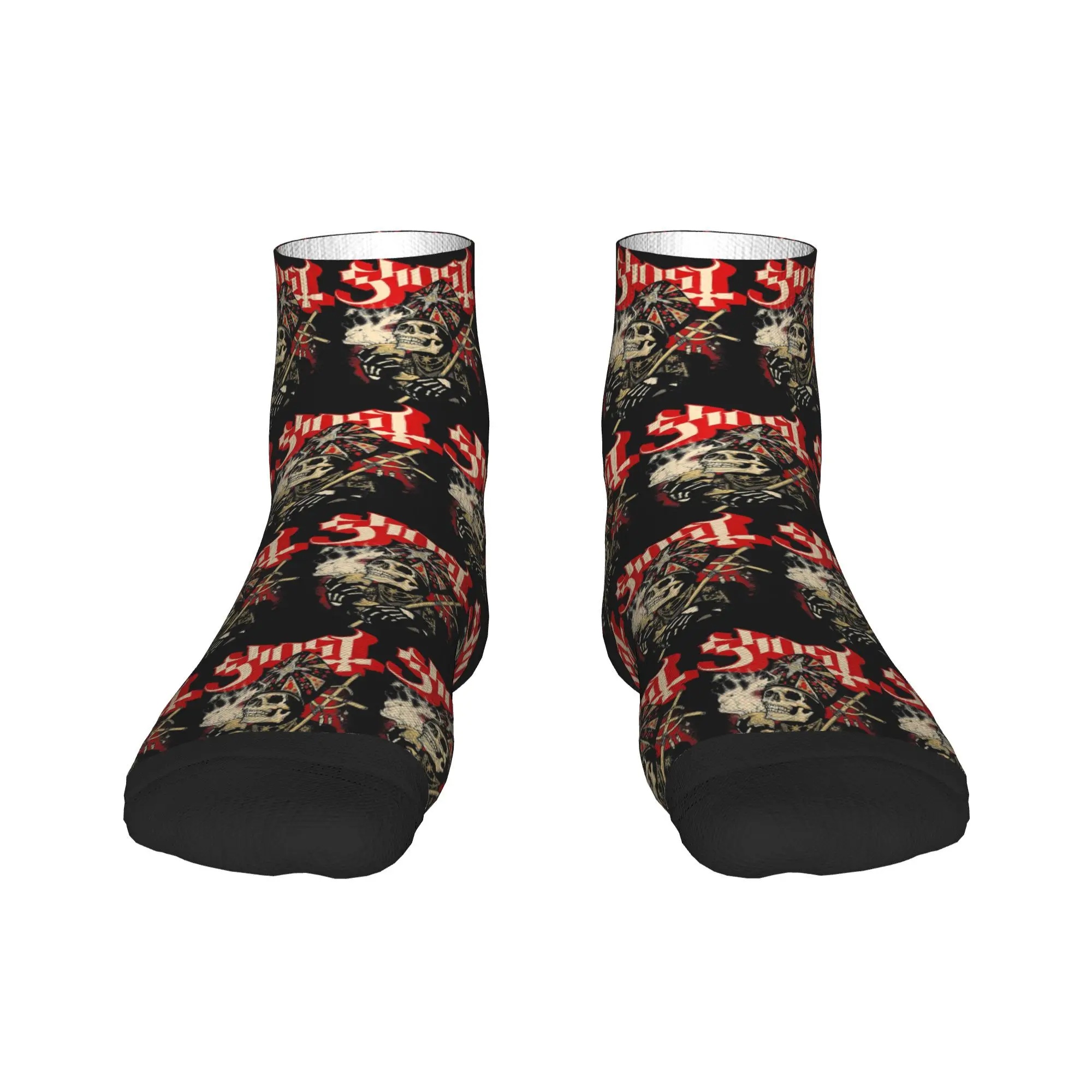 

Носки со шведской рок-группой Horror Ghost, впитывающие пот чулки в стиле Харадзюку, всесезонные носки, аксессуары для унисекс, рождественские подарки