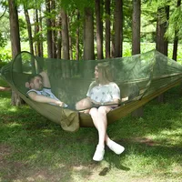 Outdoor Camping Hammock Portable Mosquito Net Camping Hammocks Outdoor Insect Proof Furniture Bed Camp Sleeping Tent Hammock