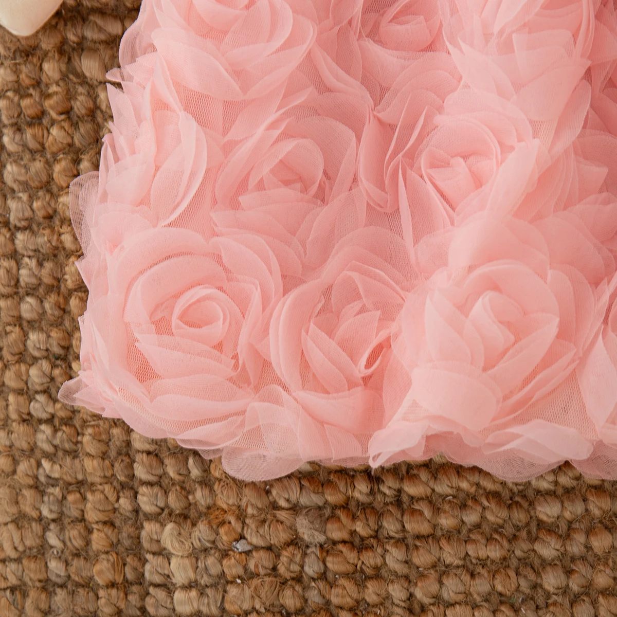 طفلة فستان الربيع والخريف القوس شبكة طويلة الأكمام فستان طفل لطيف الأميرة فتاة فستان طفلة الملابس #6