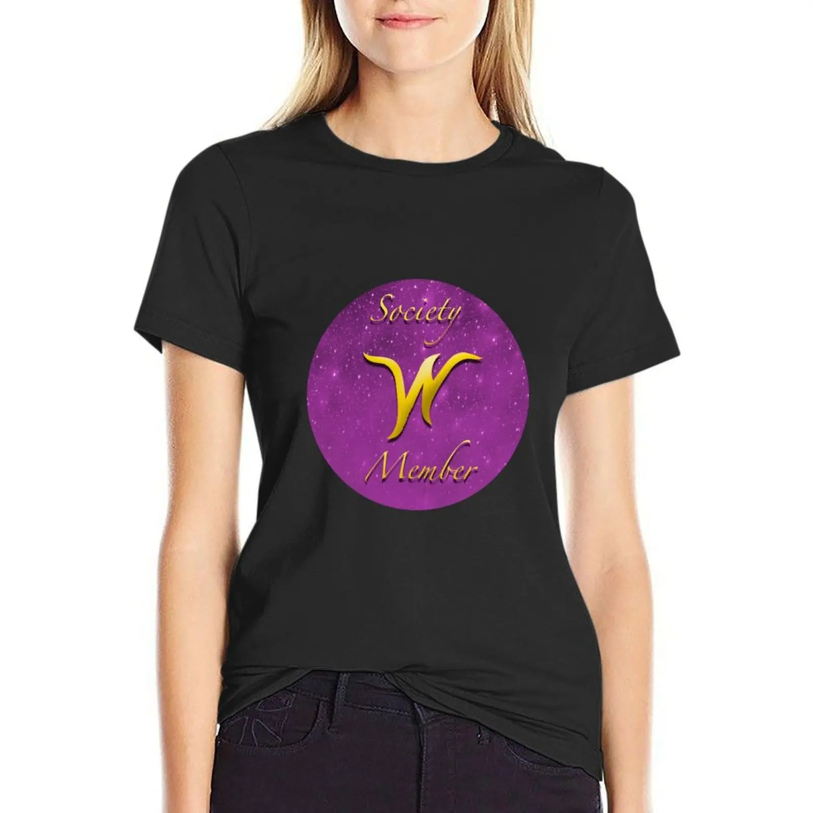 Nevermoor Wundrous society member T-Shirt shirts graphic tees vintage clothes t shirts for Women