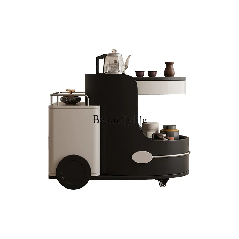 

Minimalist removable tea cart, advanced sense multi-functional trolley side table