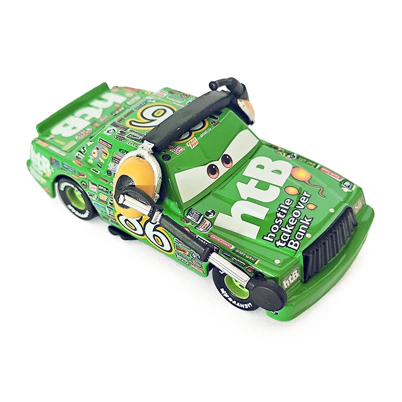 Cars Disney Pixar No.84 Black Apple Lightning McQueen Chick Hicks Mater 1:55 Diecast Metal Alloy Boys Cars Toys Birthday Gift