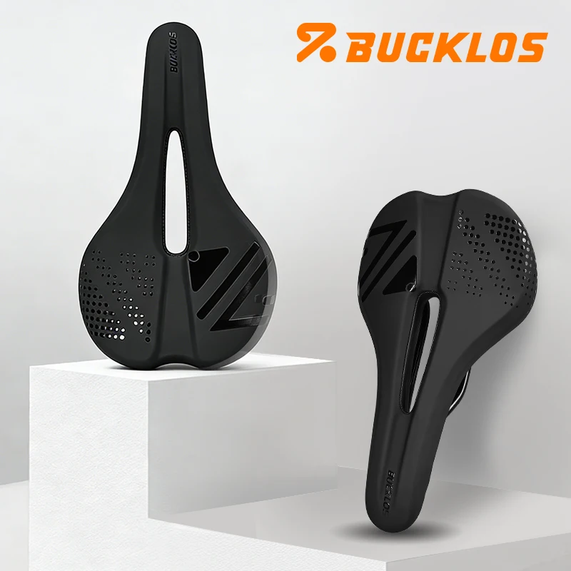 

Велосипедное седло BUCKLOS Ultralight: полое, дышащее, универсальное для MTB и шоссейных велосипедов, из ПУ-губки, велозапчасти
