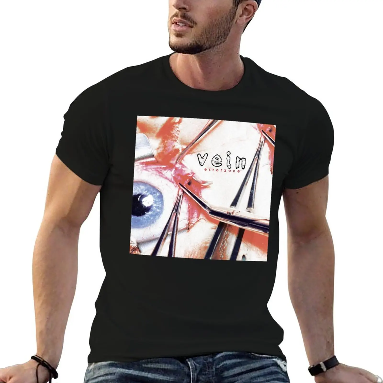 

Vein - errorzone T-Shirt T-shirts oversize croswit shirt man summer 2025 affliction shirts big and tall t shirts for men