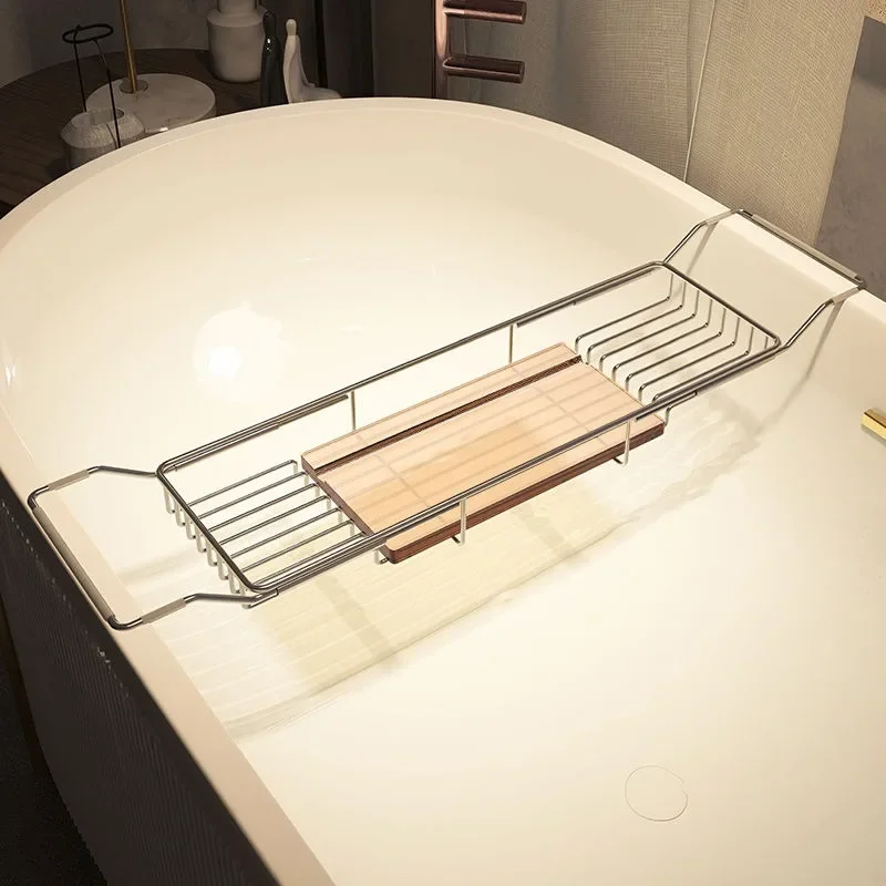 

Bathtub Shelf Bathroom Bathtub Rack Telescopic Toilet Bath Shelf Bracket Telescopic Bath Rack