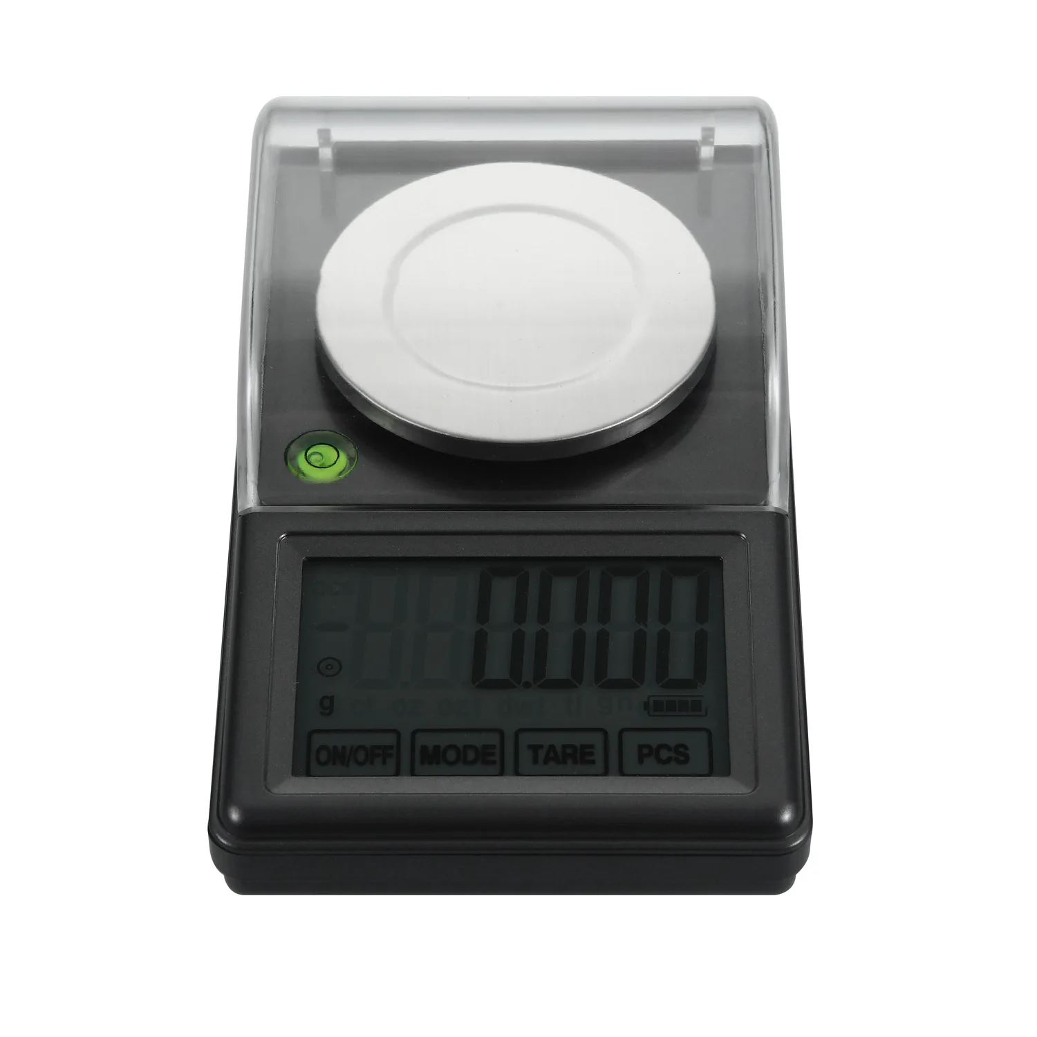 K08 Large Screen Backlight Touch Electronic Jewelry Scale 100G High Precision 0.001G Gold Carat Scale with Level