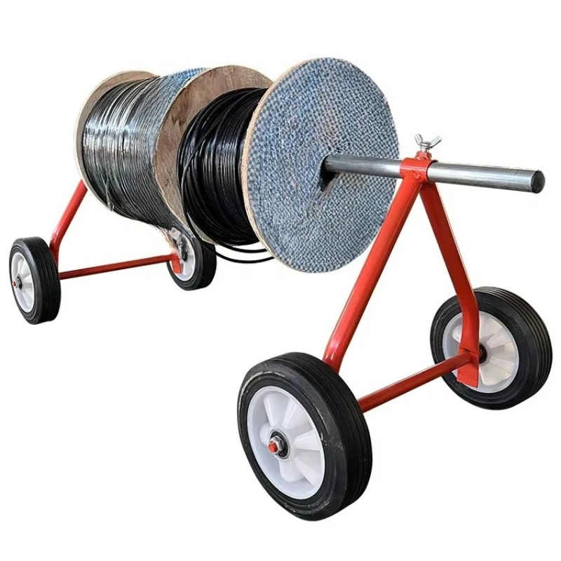 

Cable Roller Stand - A-Frame Hold Multiple Spools of Wire or Cable on the 1000mm Wide Crossbar