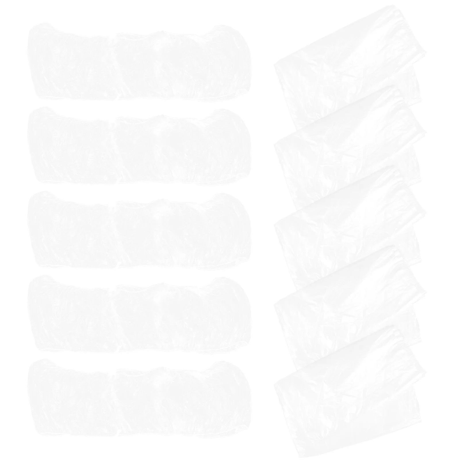 

10 Steering Wheel Covers 20 Car Seat Protectors Plastic Disposable Firm Material Easy Install Protects Dirt Splash Contaminants