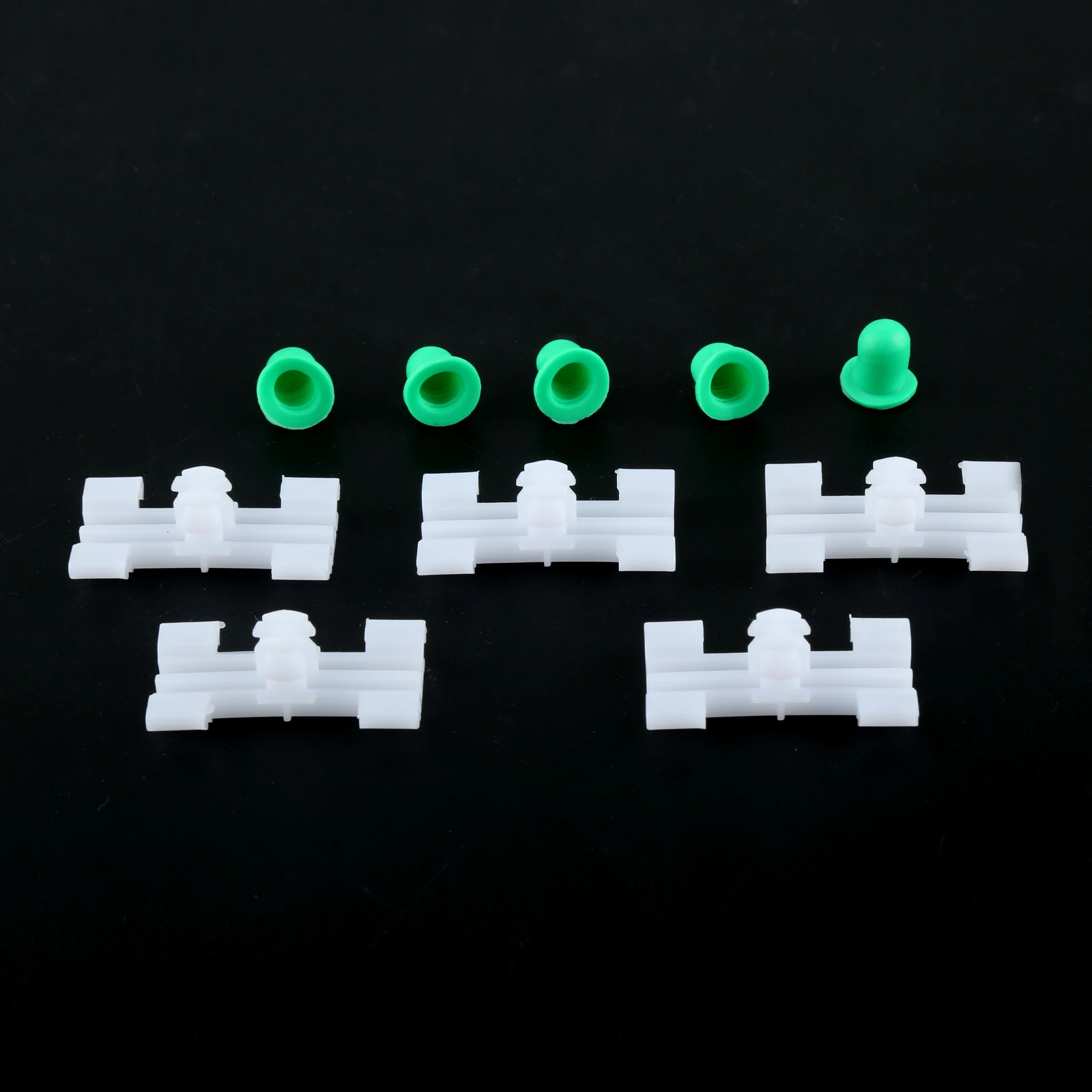 10 Sets Car Side Molding Clip For BMW E46 51138231130 Car Door Bumpstrip Retaining Fastener Clips Auto Interior Accessories
