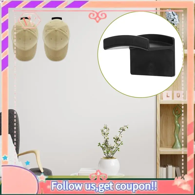Upgraded 12 Pieces Hat Rack Hat Holder Organizer For Wall Hats Hanger Adhesive Hat Hooks Baseball Cap Display Rack