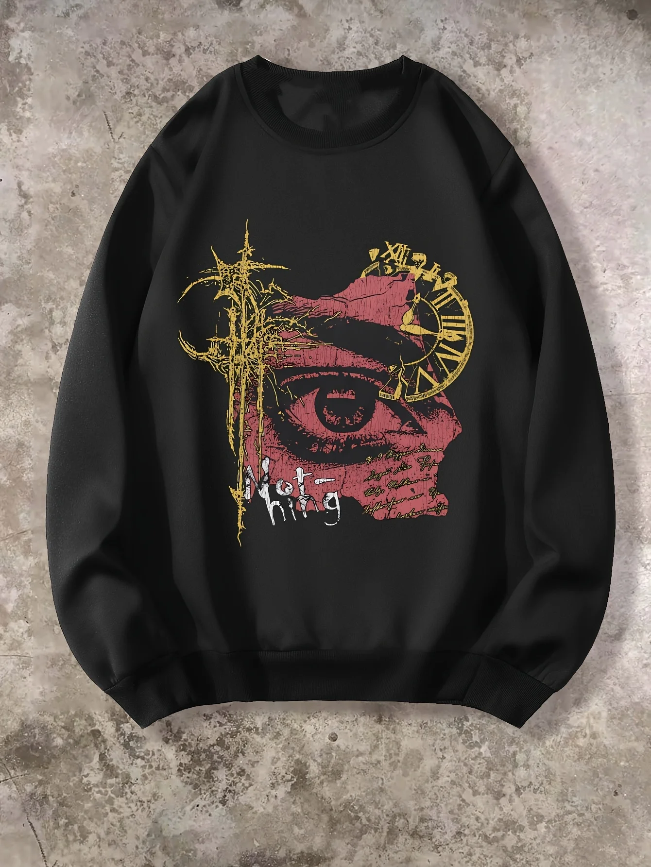 

Готический узор глаз с принтом, осенне-зимняя мужская и женская спортивная одежда с длинными рукавами, повседневная свободная уличная уличная толстовка