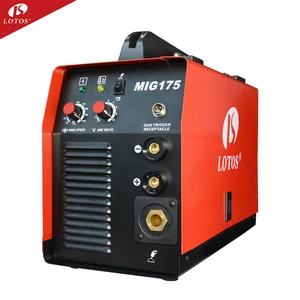 Lotos MIG175 سعر آلة لحام CO2 الصغيرة MIG مع وحدة تغذية الأسلاك ذات التدفق المحفور لبيع هدية الجمعة السوداء أفضل 10 آلات لحام صغيرة Mig للمبيعات - رقم 10