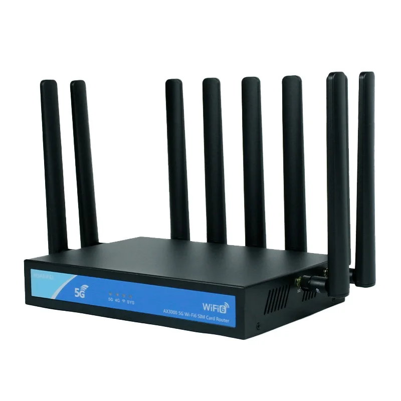 Dual Band Wifi6 Router 5g Chipset MT7981BA+MT7976CN+MT7531AE 3000Mbps 4G5G Wifi Router