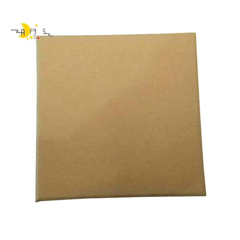 

AF95-16 Шкатулка для драгоценностей из крафт-картона, 9 х 9 х 3 см