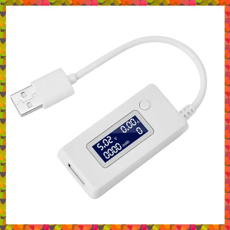 Promozione! Analizzatore di caricabatterie USB digitale LCD, tester 4-30 V 0-3 A per tensione, corrente e indicatore di stato della banca di potere