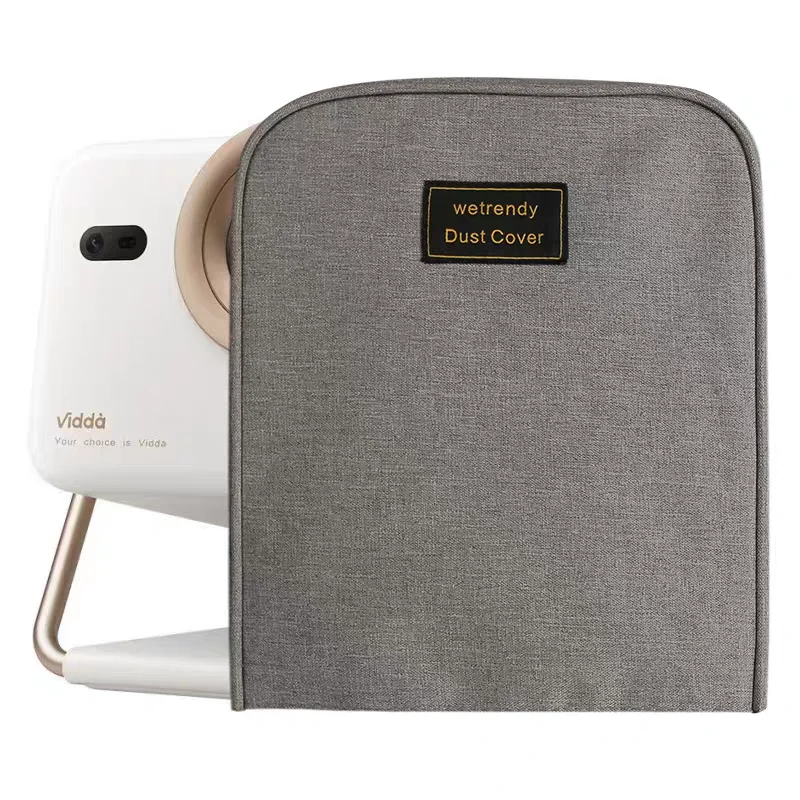 Only applicable to VIDDA large eyed M2 pro projector dust cover, splash proof side pocket design, can hold remote control