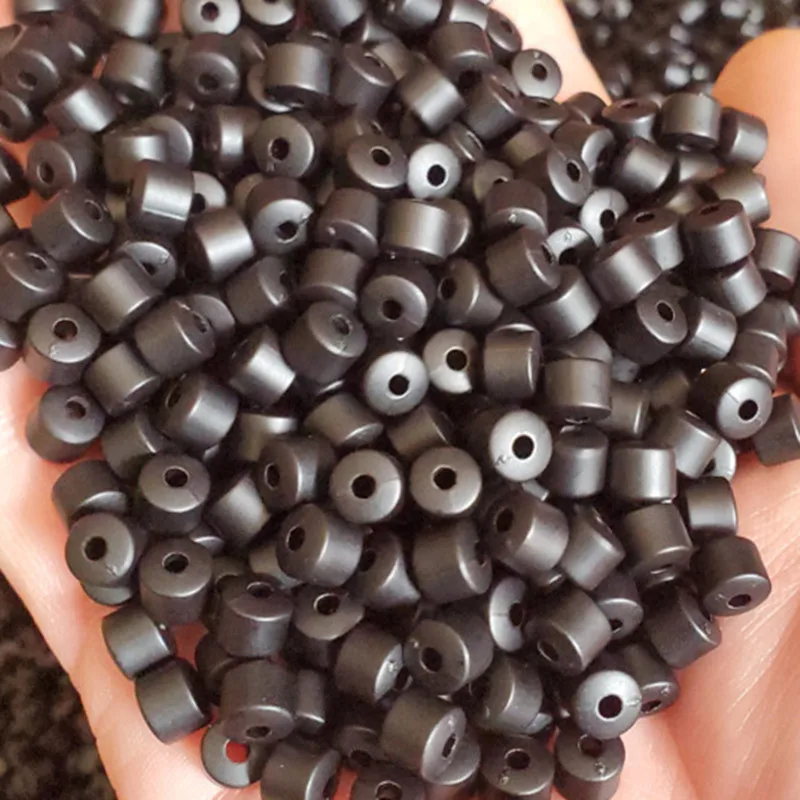 1pcImitation Blackwood Barrel Beads Scattered Beads Large Hole Plastic Resin Bracelet Necklace Accessories Pendant Rope Key Acce