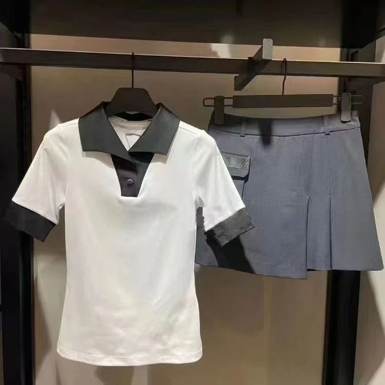 haut-de-golf-pour-femme-2026-a-manches-courtes-col-en-v-color-block-col-plisse-sechage-rapide-sport
