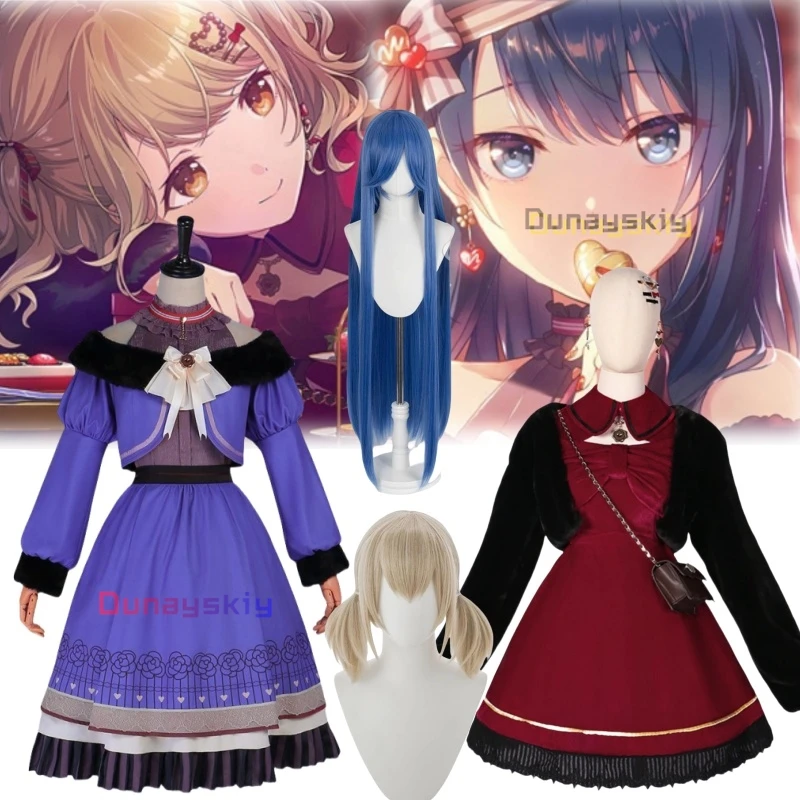 Project Sekai Colorful Stage Feat Azusawa Kohane Valentine's Day Kiritani Haruka Dress Uniform Outfits Anime Cosplay Costumes