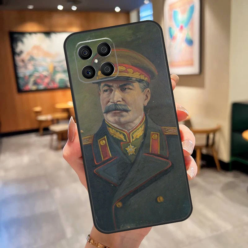 Stalin For Honor X7 X8 X9 50 70 Case For Huawei P40 Lite P50 P30 P20 Pro Nova 5T P Smart Z Cover