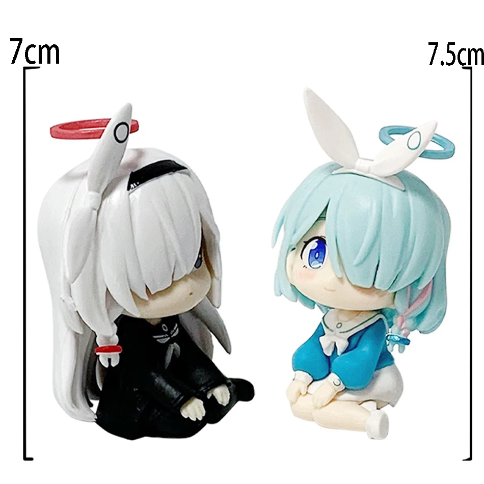 Op voorraad Blauw Archief Plana Arona Figuur PVC Anime Verzamel Anime Karakters Ornamenten Leuke Cartoon Festival Kerstcadeau