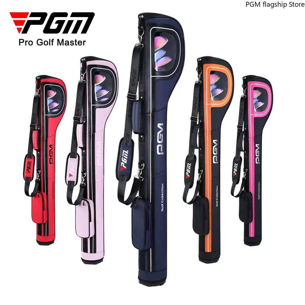 PGM Golf Bag Men's Lightweight Gun Bag Can Hold 6-7 Clubs and Personalized Driving Range Supplies QIAB021