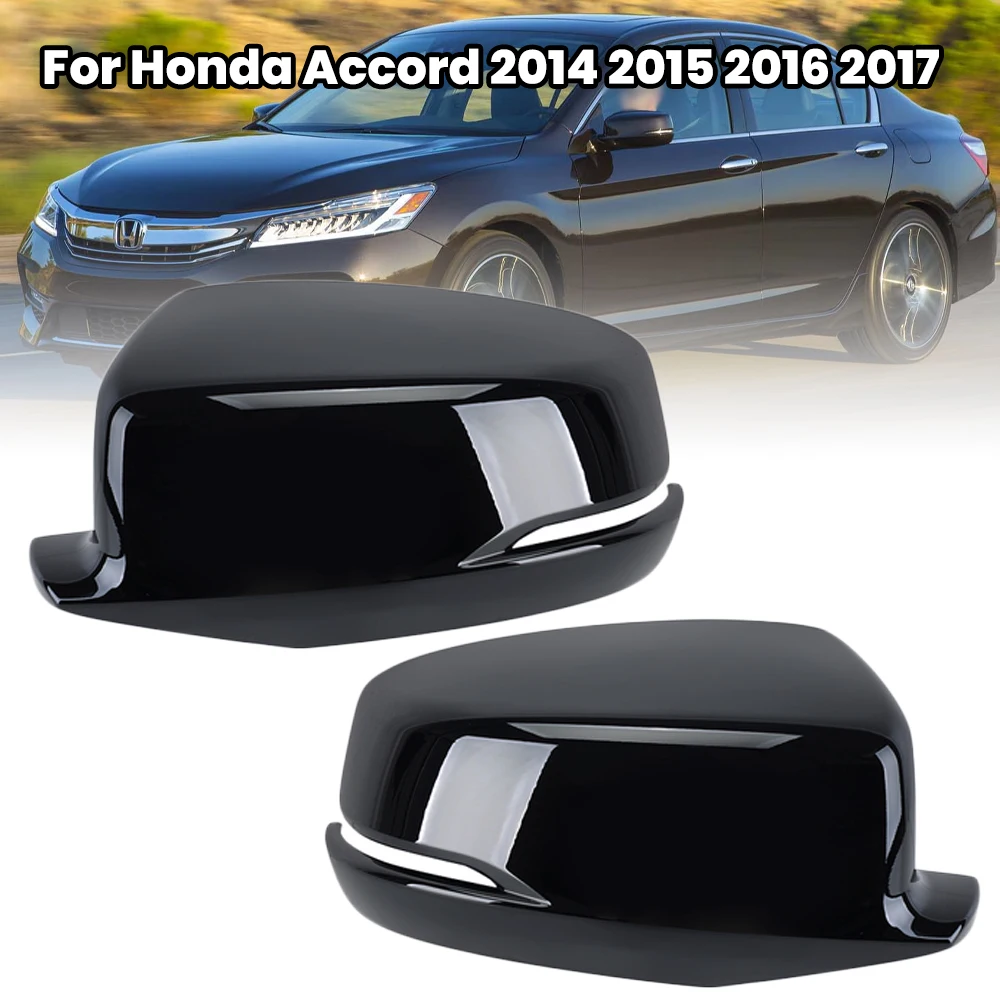 Side Rearview Mirror Housing Cover Caps For Honda Accord 2014 2015 2016 2017 Car Side Door Mirror Cover Caps Car Accessories