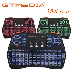 GTMEDIA-Clavier sans fil I8x Plus, 2.4G, anglais, espagnol, portugais, Air Mouse, TouchSub, Déterminer pour Android TV BOX, Mini PC