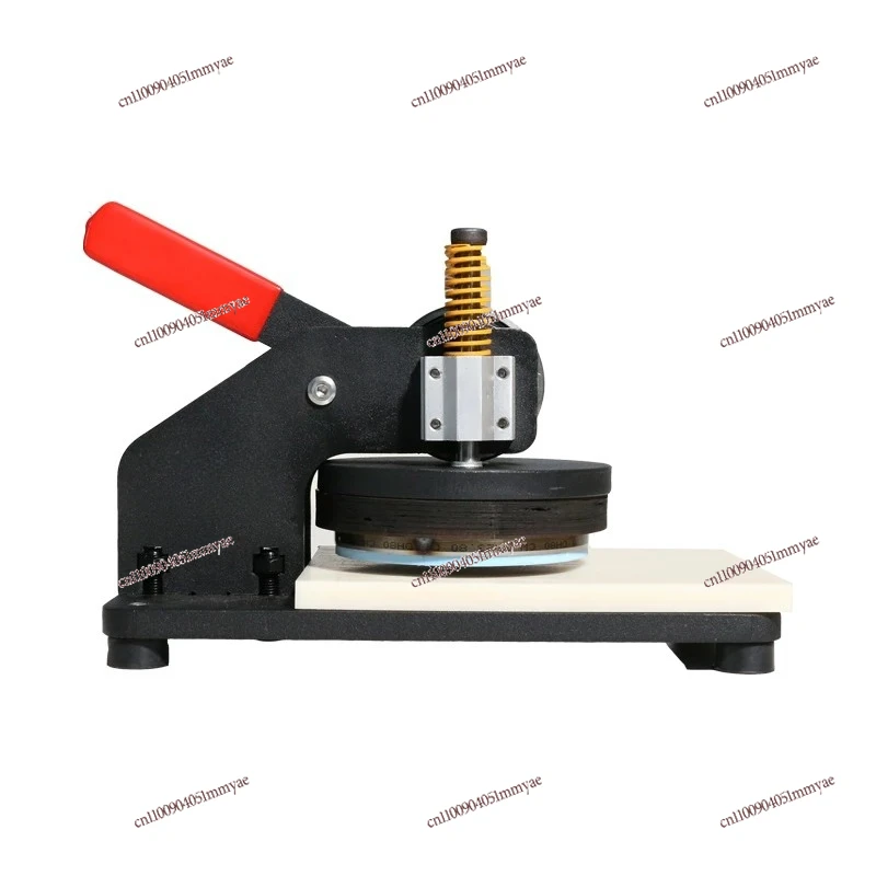 Hand-pressed Disc, Textile Fabric, Paper Gram Weight Instrument, Sampler, Engraved Fabric, Cardboard Sampler