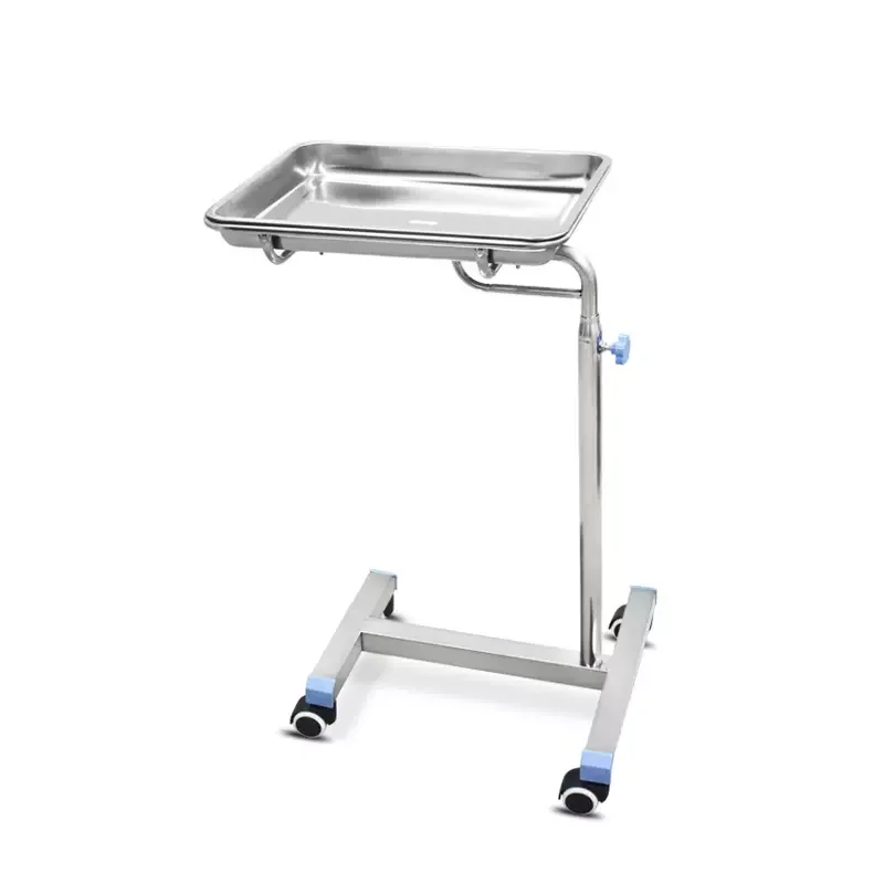 Factory Made High Quality Hospital bedside surgical equipment trolley