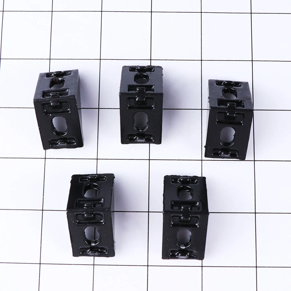 

20Pcs 2028 Black Aluminum Corner Bracket For 20 Series Aluminum Extrusion 90 Degree Fasten Fitting Industrial Film