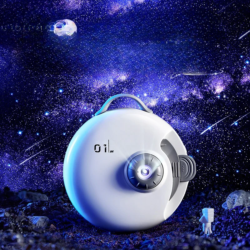 

Star light projector creative gift bedroom bedside romantic galaxy atmosphere light full of stars night light