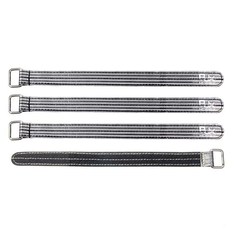 4Pcs 3M Fiber Fasteners Battery Straps Metal Buckle Kevlar 300mm for DJI Avata Pro Mini Air RC FPV Racing Drone