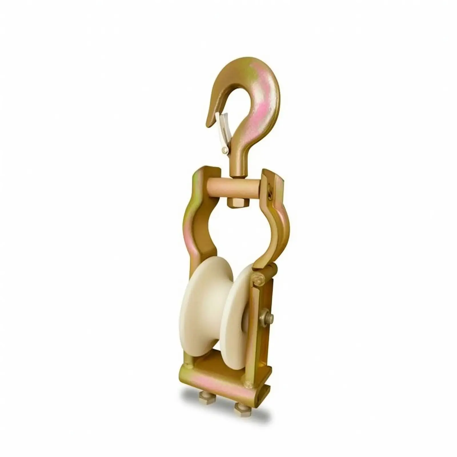 Sturdy Rigging Cable Pulley Block for Workshop Overhead Support and Wire Rope Guiding Systems