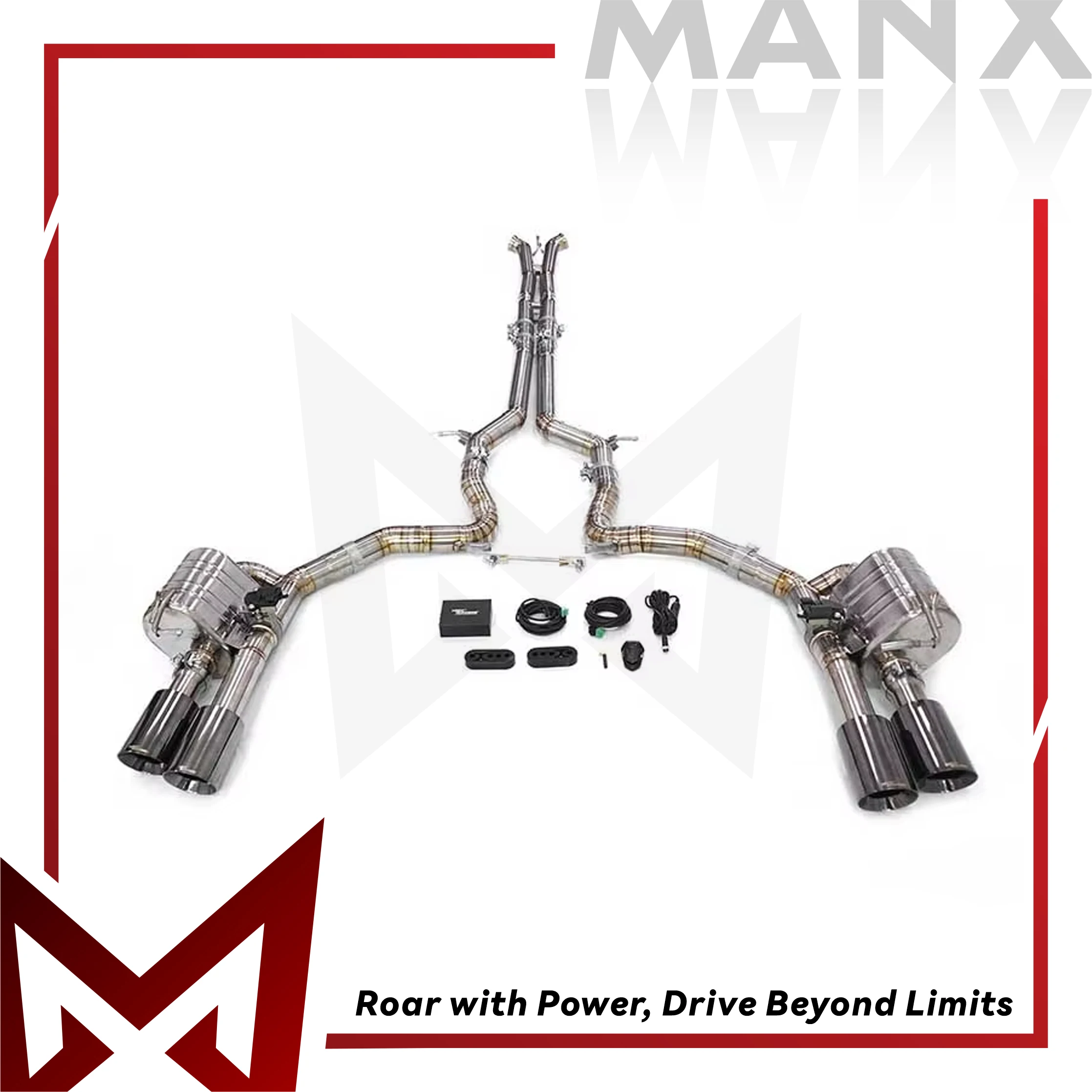 

for Porsche Panamera 971 exhaust Turbo S 4.0 Hybrid Ti Primary colour Catback Electronic Valve Increased horsepower