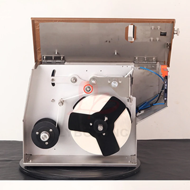 Right Angle Sealing and Labeling Machine Carton Transparent Anti-tamper 90 Degree Fiber Sensor Sealing for Makeup Box