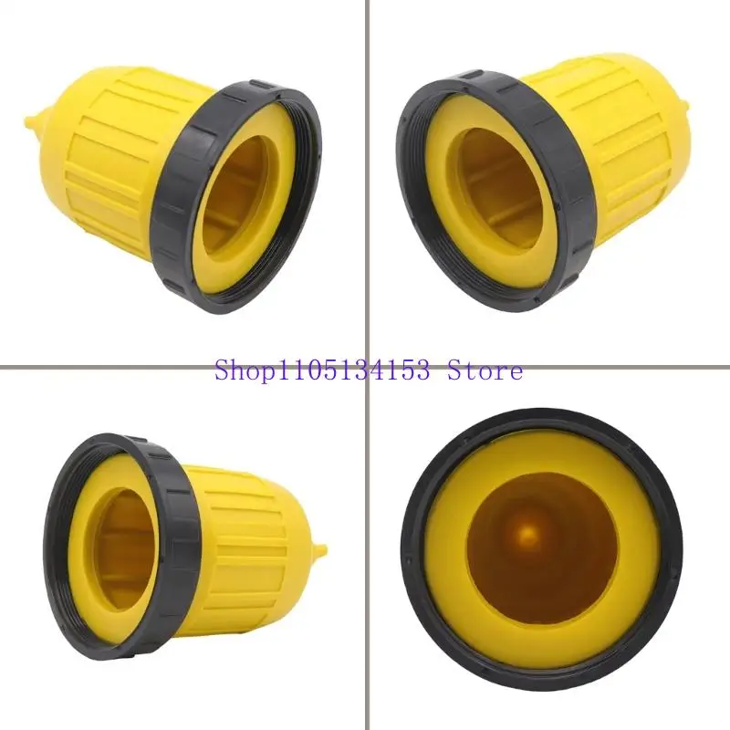 kl23 RVs Cord Connector Locking Plug Replacement Inlet Power Connector for Trailer RVs Power Cord Twist Lock Plug with Cover