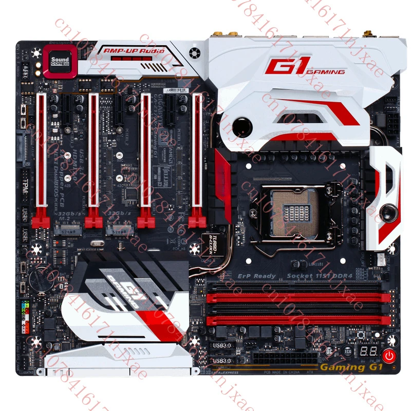 

ДЛЯ GIGABYTE GA-Z170X-Gaming G1 DDR4 Z170 E-ATX 64 ГБ Тест материнской вышивки ОК.