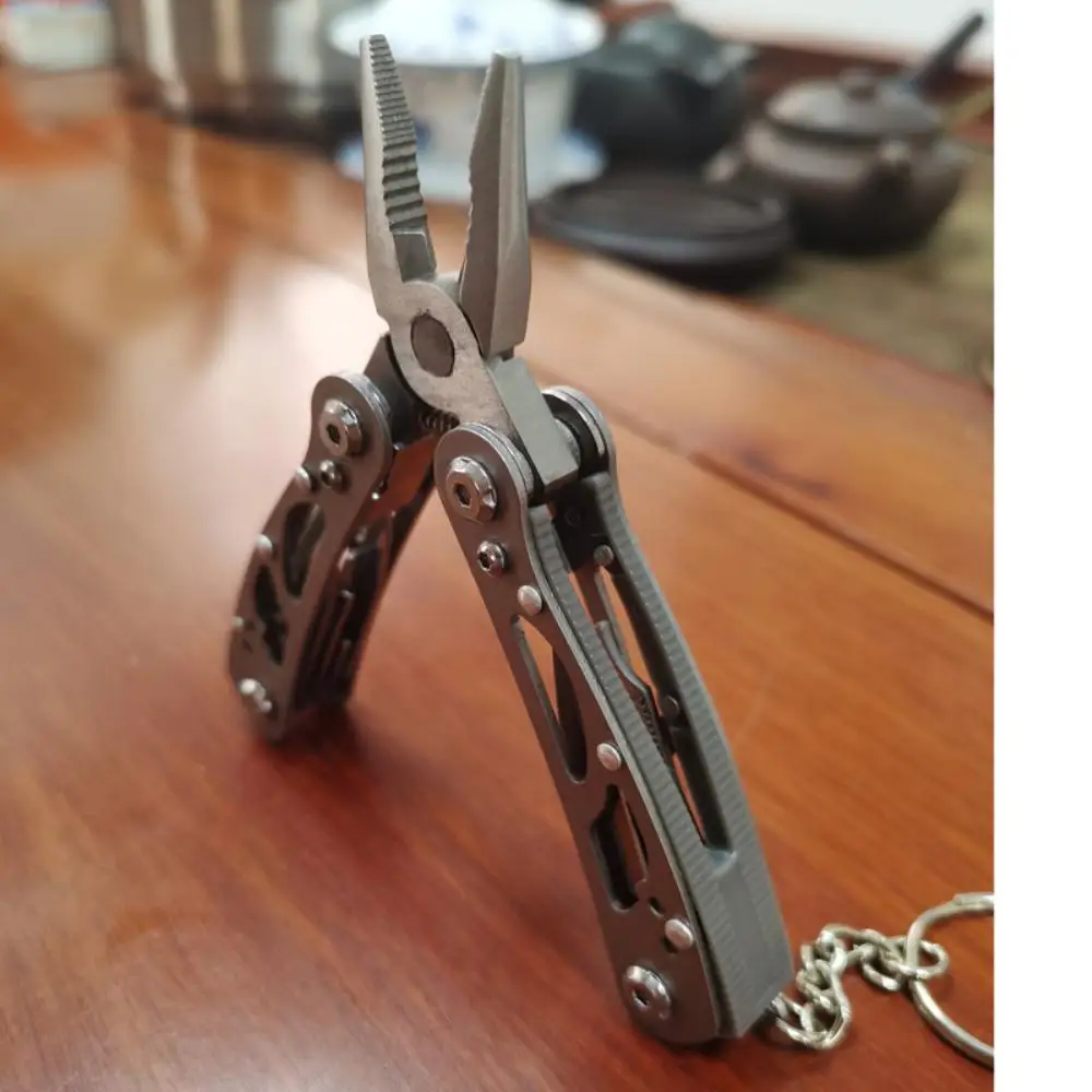 Outdoor Portable Folding Plier Multipurpose Repair Tools Multifunctional Pliers Folding Pliers Multi-tool Pocket Knife Pliers