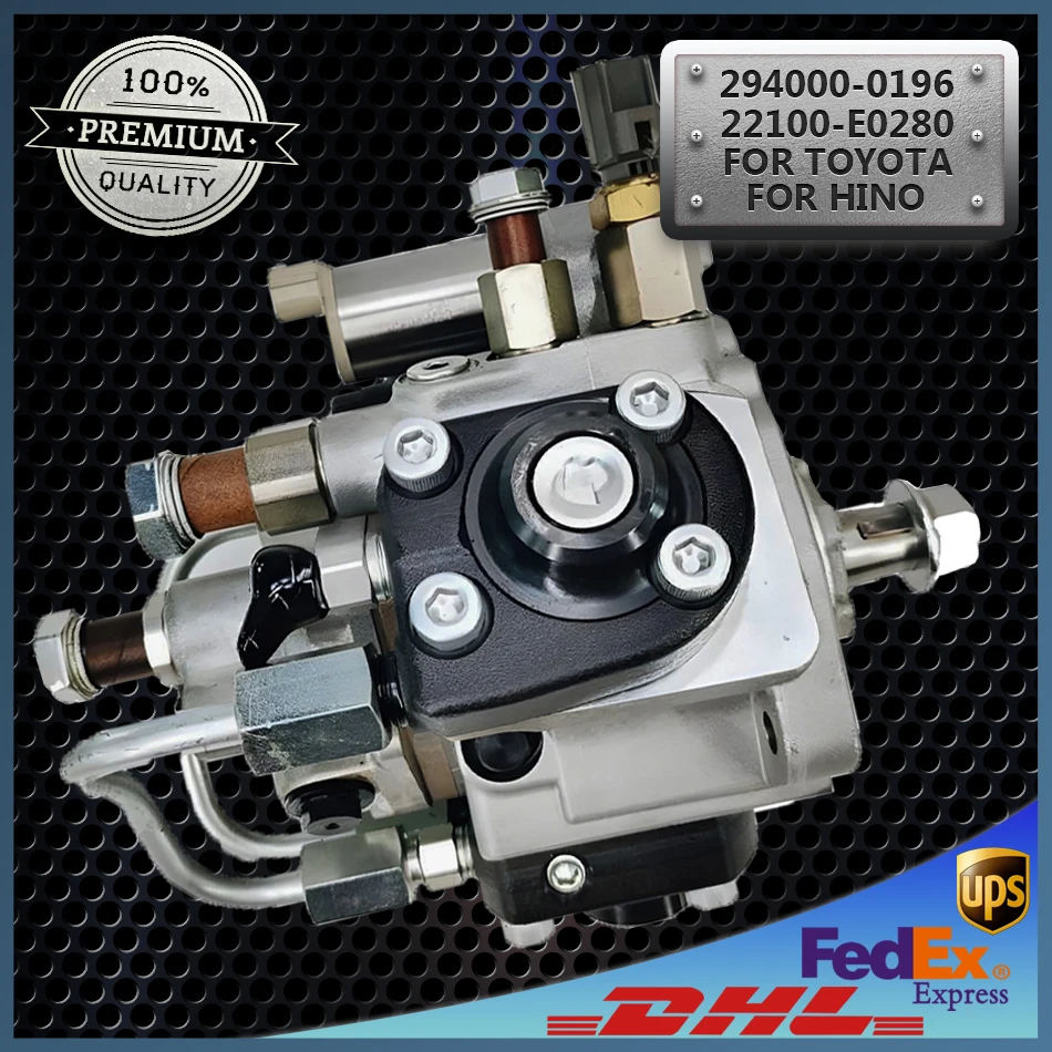 

Высококачественный насос впрыска дизельного топлива HP3 294000-0196 2940000196 22100-E0280, подходит для двигателя Hino N04C Toyota Bus Coaster
