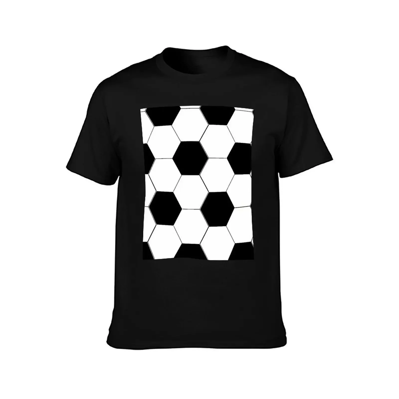 MAN CAVE SOCCER BALL FOOTBALL DESIGN FOR SPORTS LOVERS BY OZCUSHIONSTOO T-Shirt tops Anime t-shirt vintage clothes mens clothing