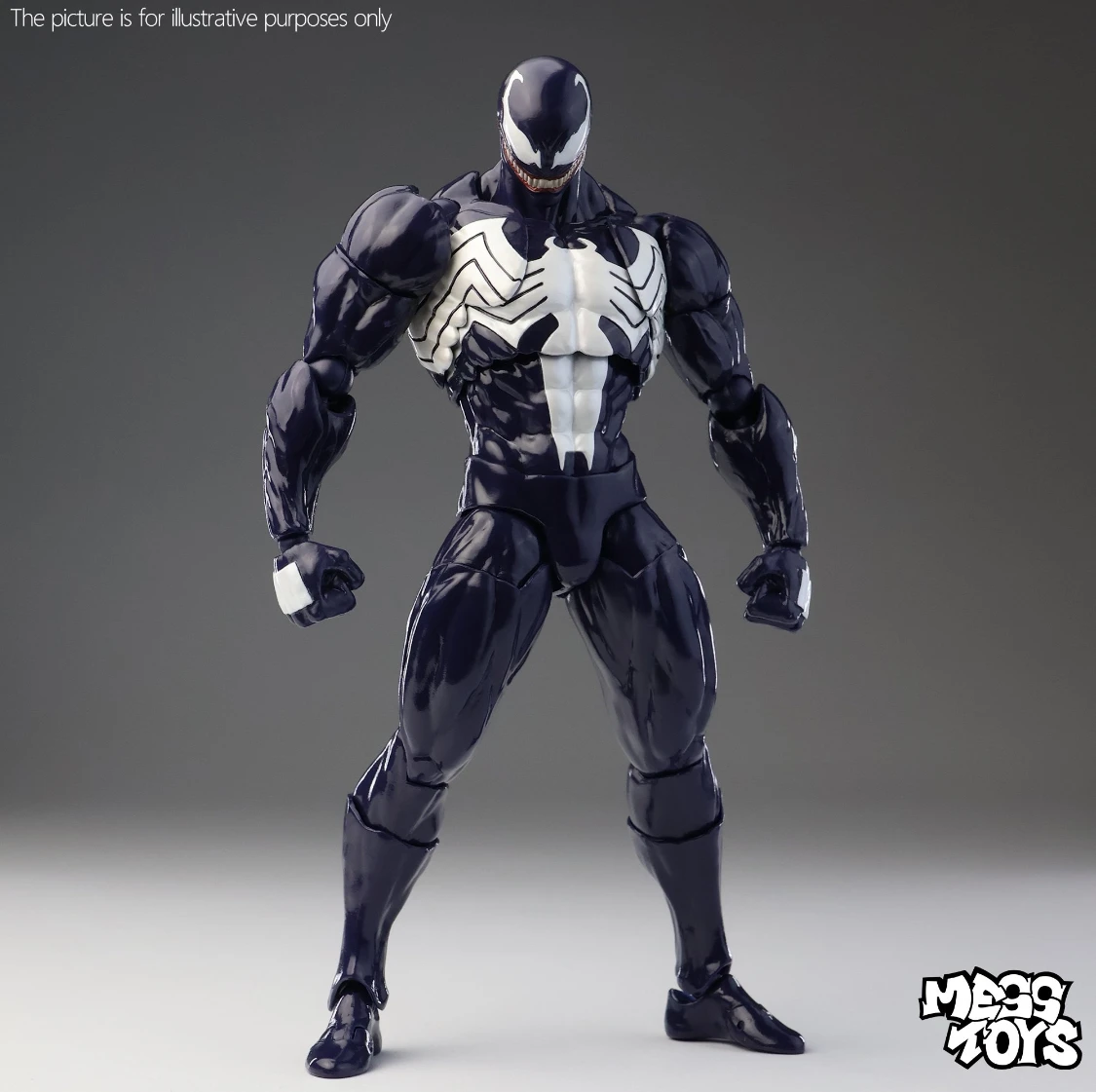 送料込み LEKI ワールドカップ レーシング VENOM 120cm カーボン Mess Toys Venom Anime Action Figure Eddie Black Spider Man Venom