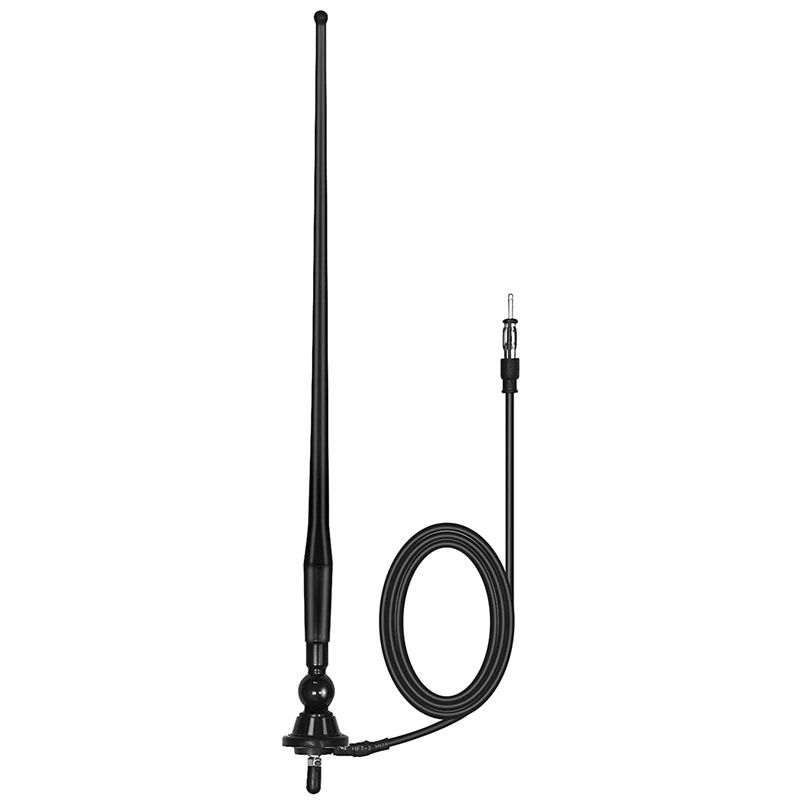 Antena de barco impermeable, antena de Radio marina, mástil de goma Flexible, FM, AM, ATV, UTV, RZR, SPA, yate