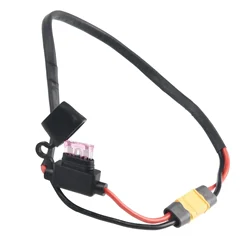 Ebike Battery Power Cable 14AWG High Temperature Cable Controller Fuse Silicone Power Cord Electric Bike Accessoreis