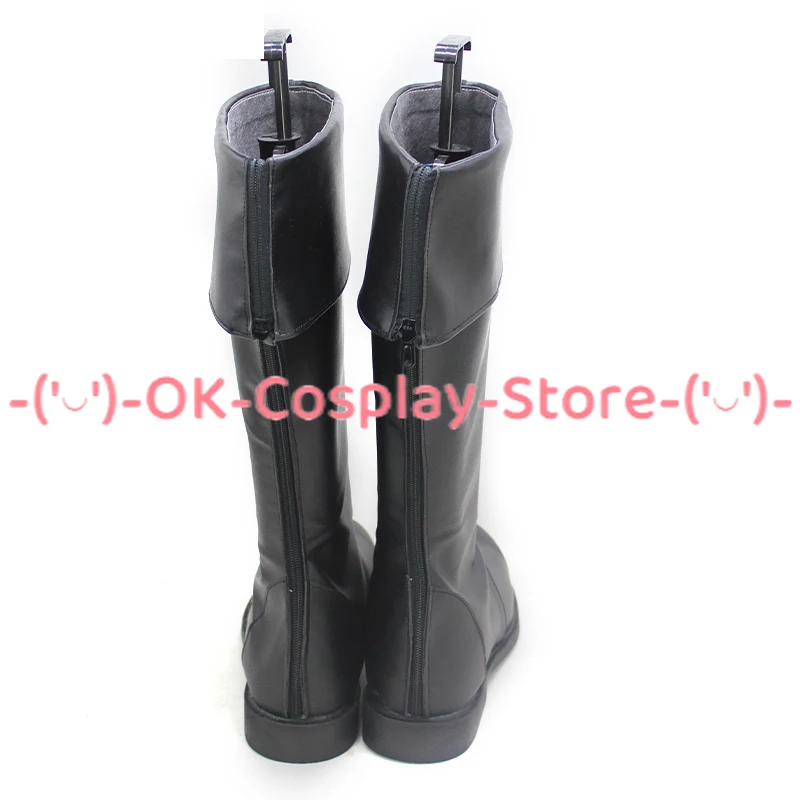 Hakase Fuyuki Cosplay Shoes Vtuber Cosplay Props PU Leather Shoes Halloween Carnival Boots Custom Made