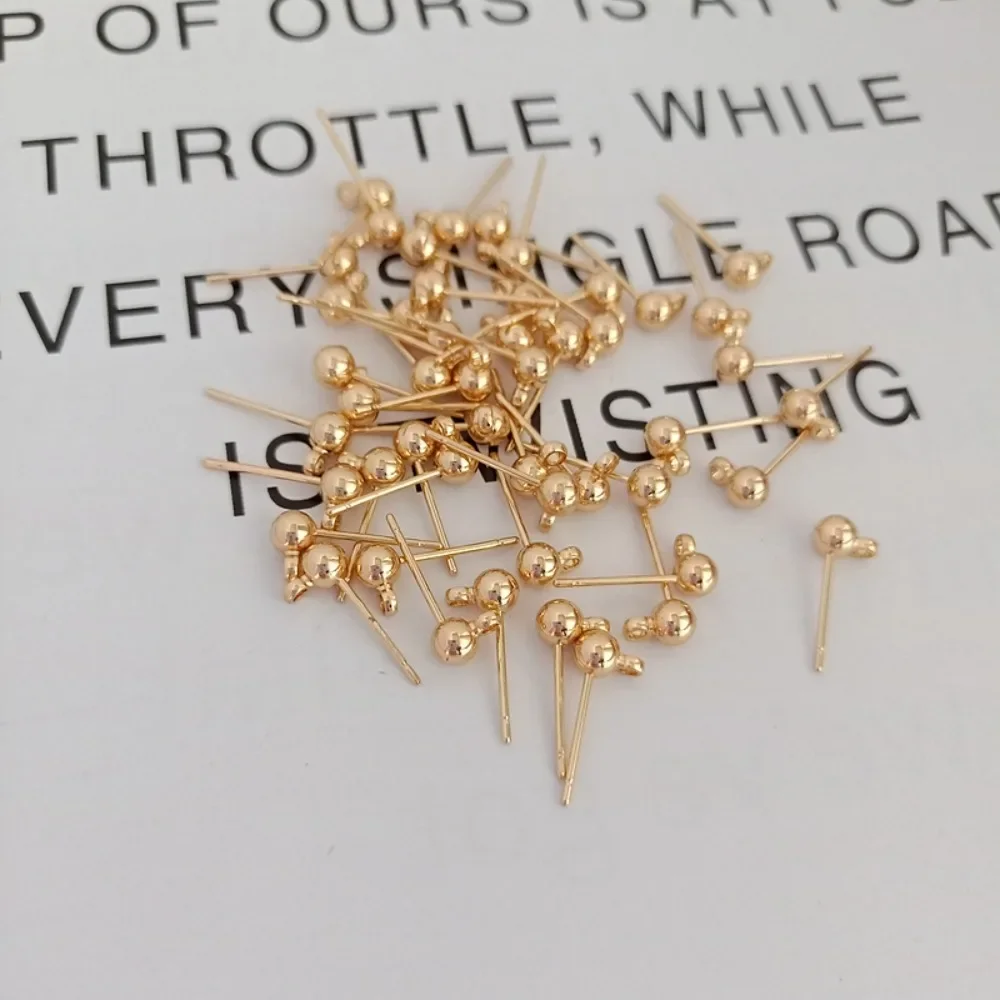 

Ювелирные изделия ручной работы своими руками с позолоченными серьгами из бисера 14 карат, булавки из бисера, серьги-гвоздики в виде фасоли, подвесные кольца, булавки из бисера, подвесные кольца