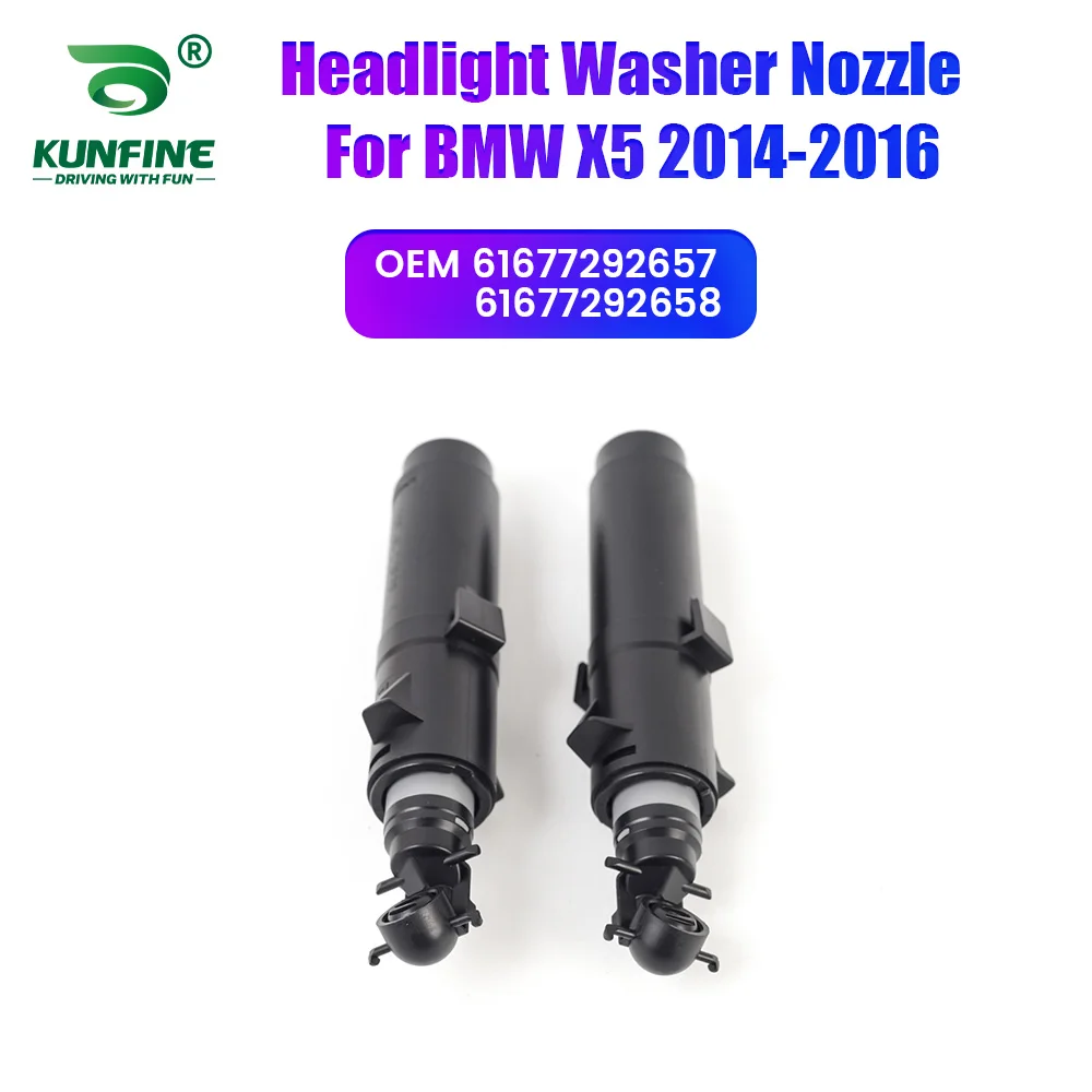

Автомобильная фара, передний бампер, омыватель, распылительная форсунка, крышка насоса для фар для BMW X5 2014-2016 61677292657 61677292658